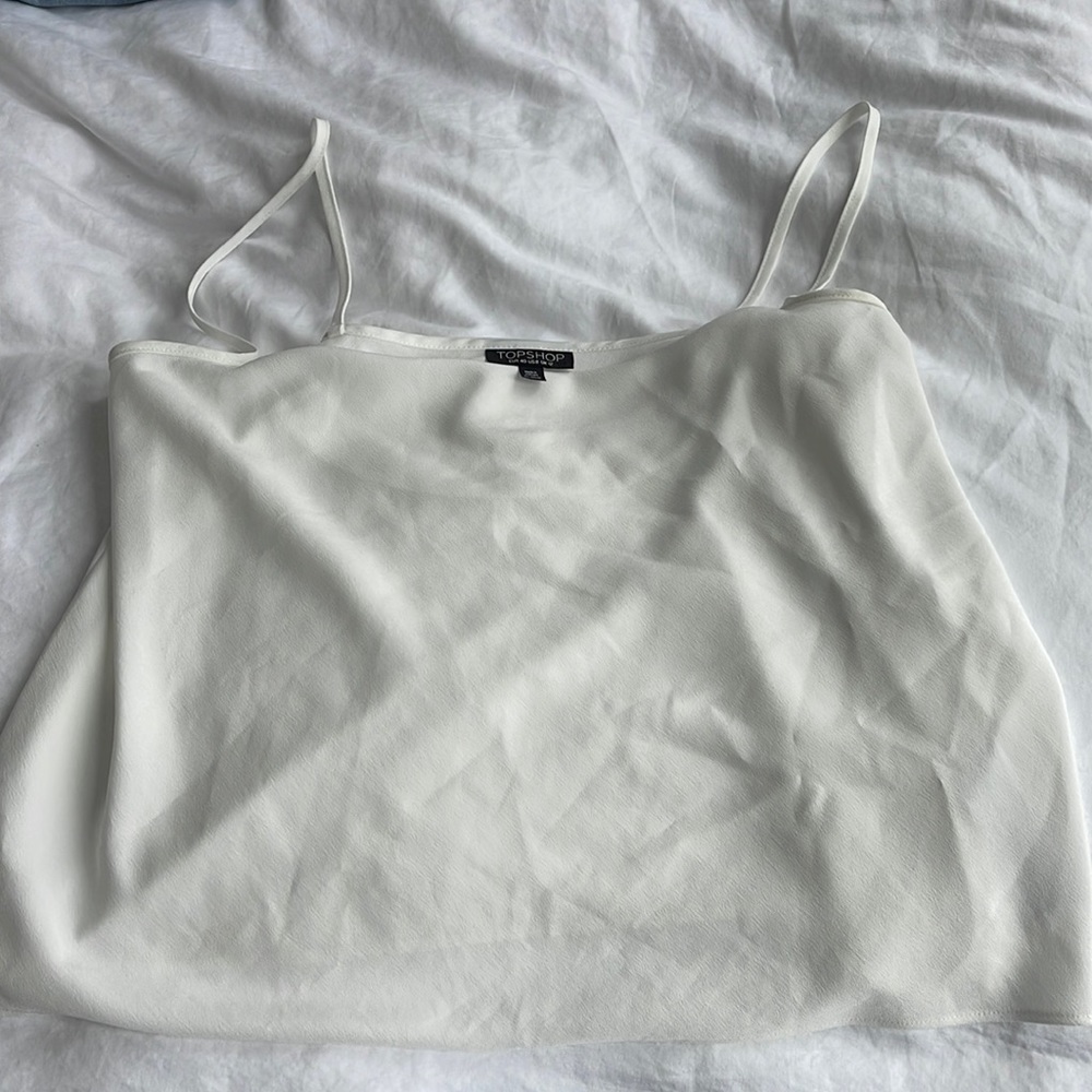 Top Shop Cowl neck flowy tank